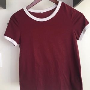 Red top American baseball